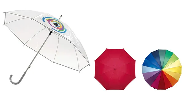 Photo de parapluies publicitaires